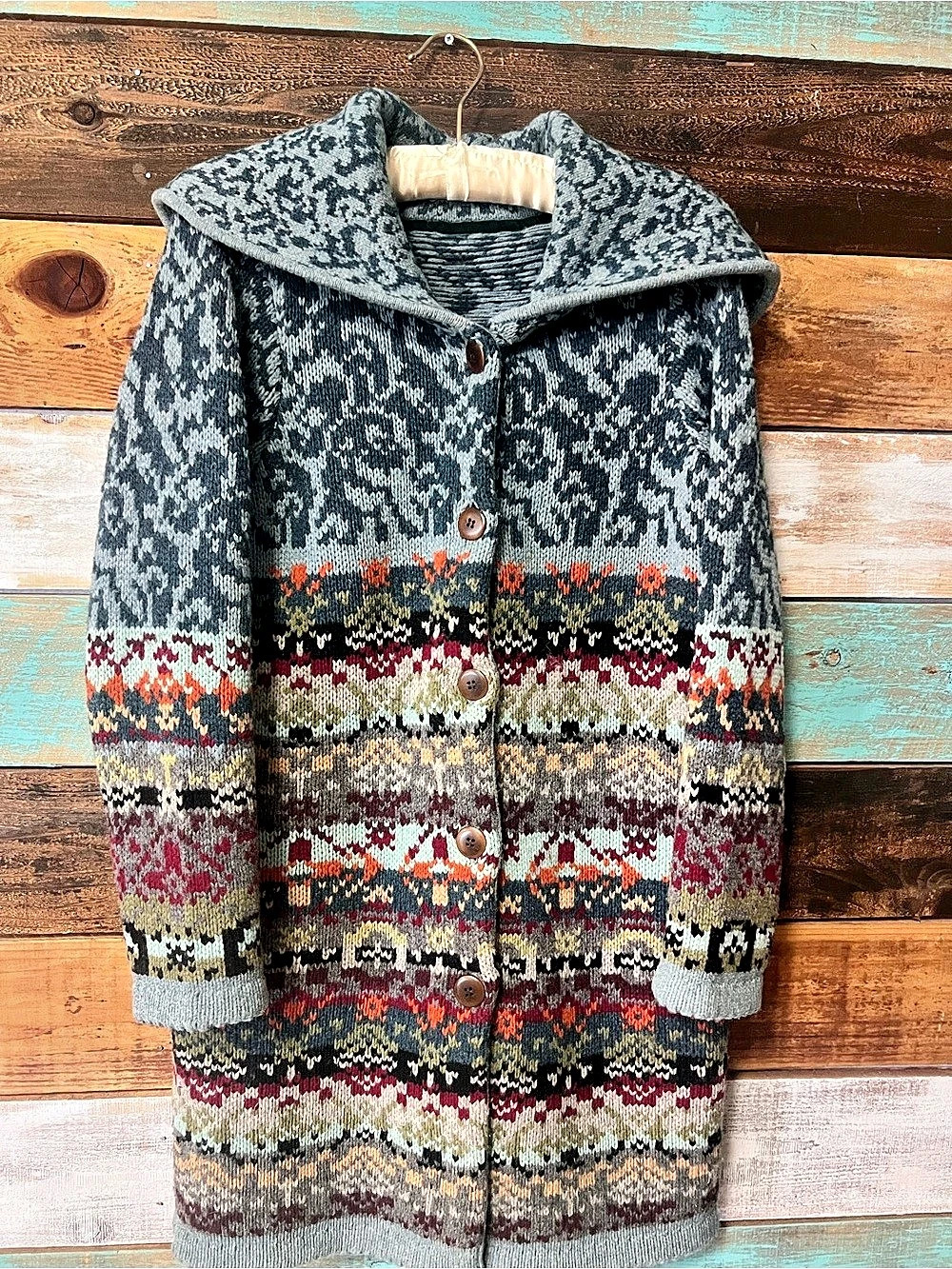 Sundance Multicolor Patterned Cardigan